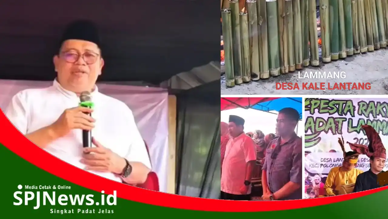 Komitmen Bupati Takalar Dalam Melestarikan Tradisi Adat A’Lammang Didesa Kale Lantang, Dorong Jadi Ikon Kuliner Nasional
